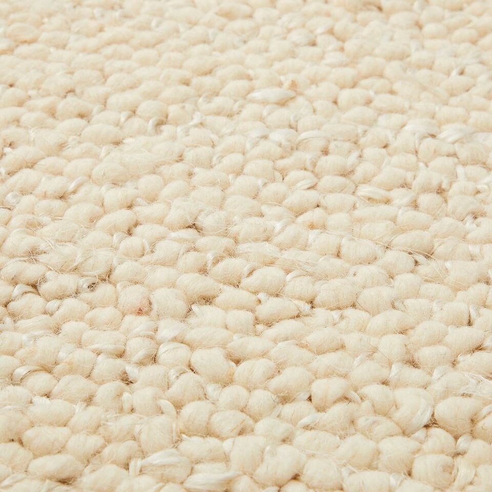 Mini Pebble Wool Jute Rug West Elm United Kingdom